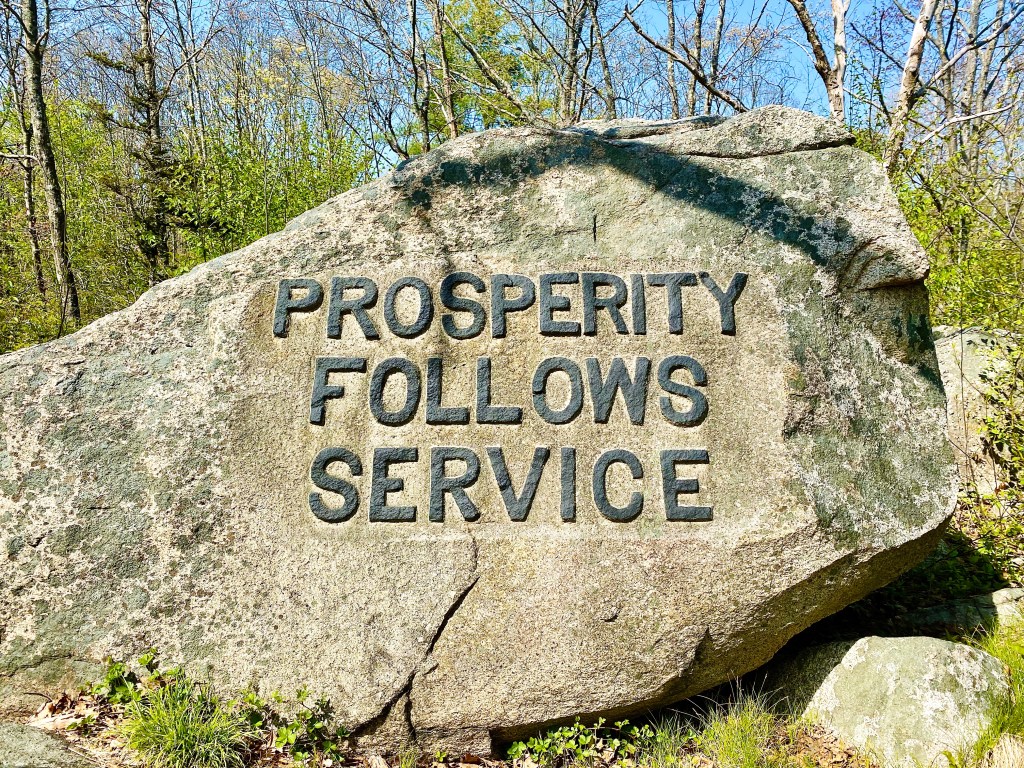 Prosperity Follows Service